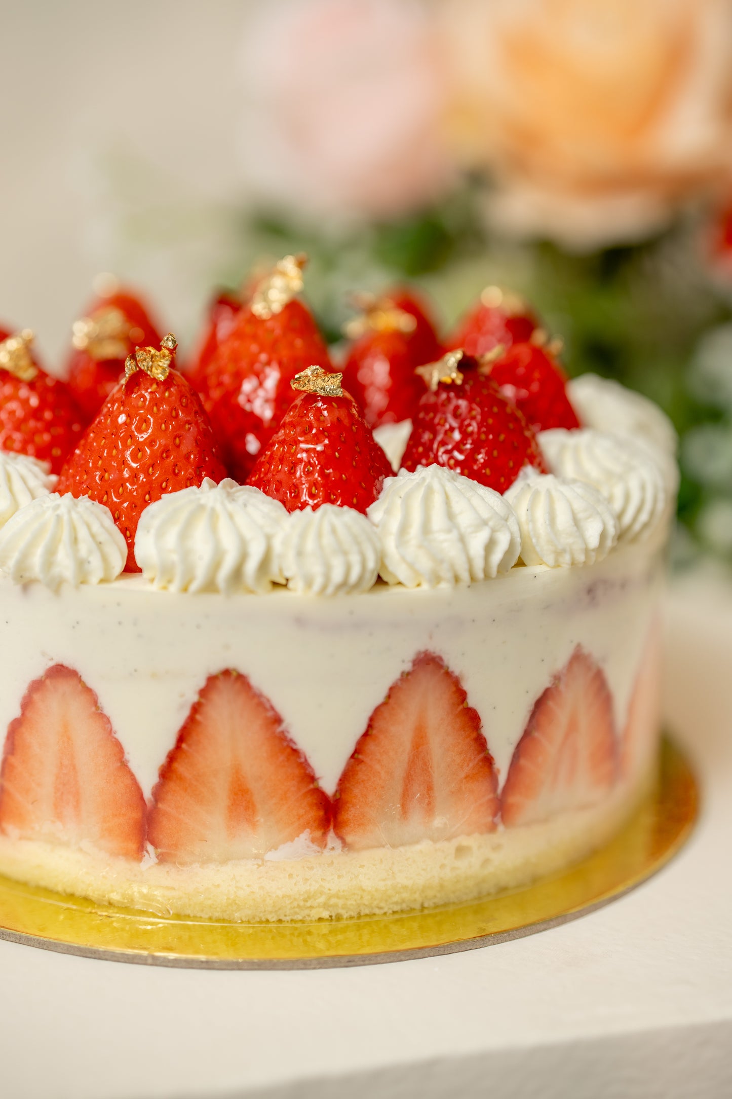 Strawberry Mascarpone Cake