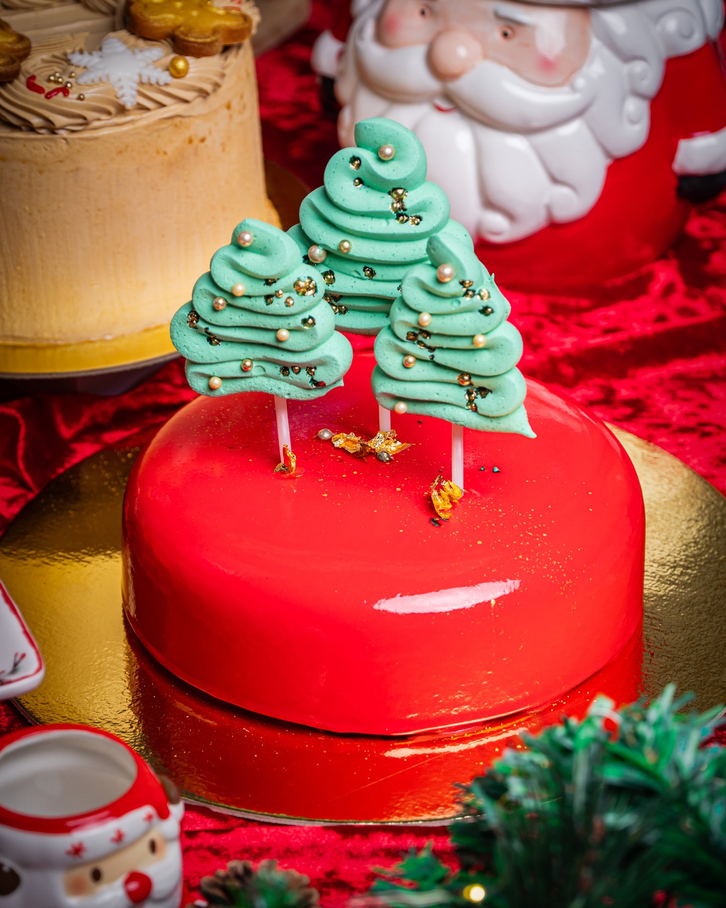 Chocolate Passionfruit Mousse Cake