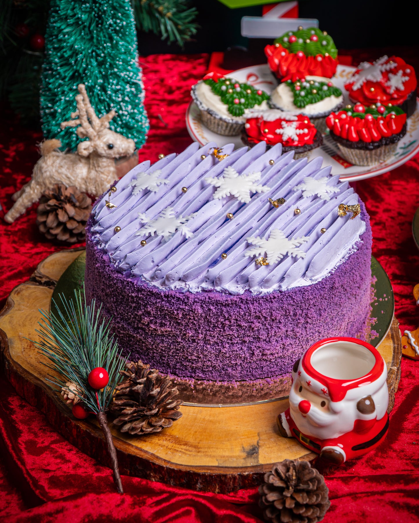 Ube Cake Christmas Edition 2023