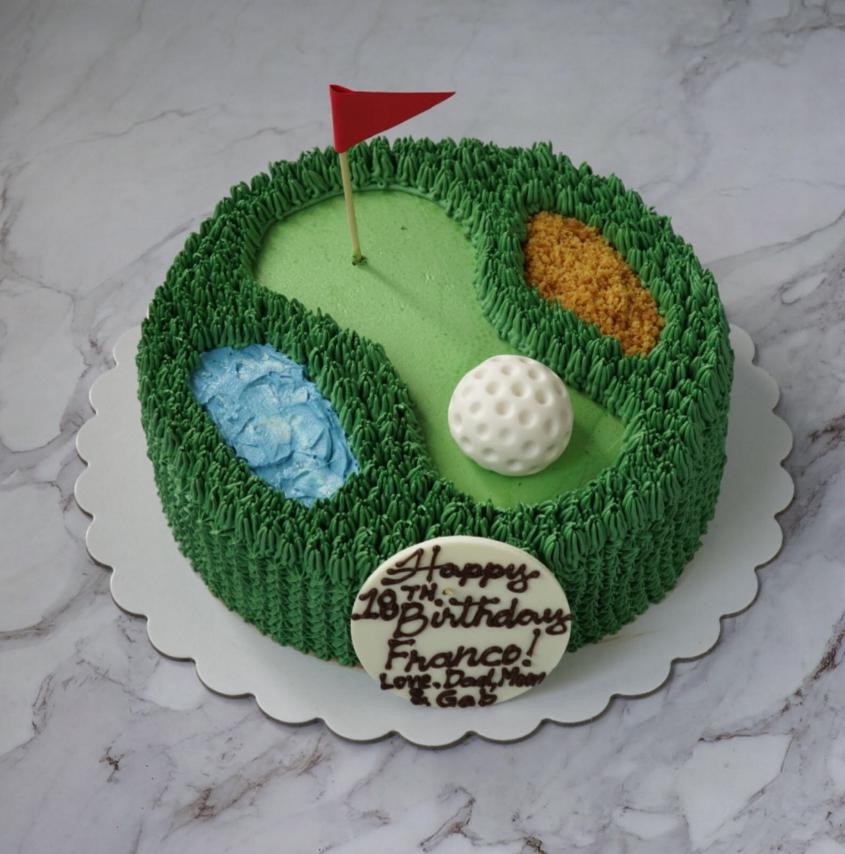 Custom Golf Cake