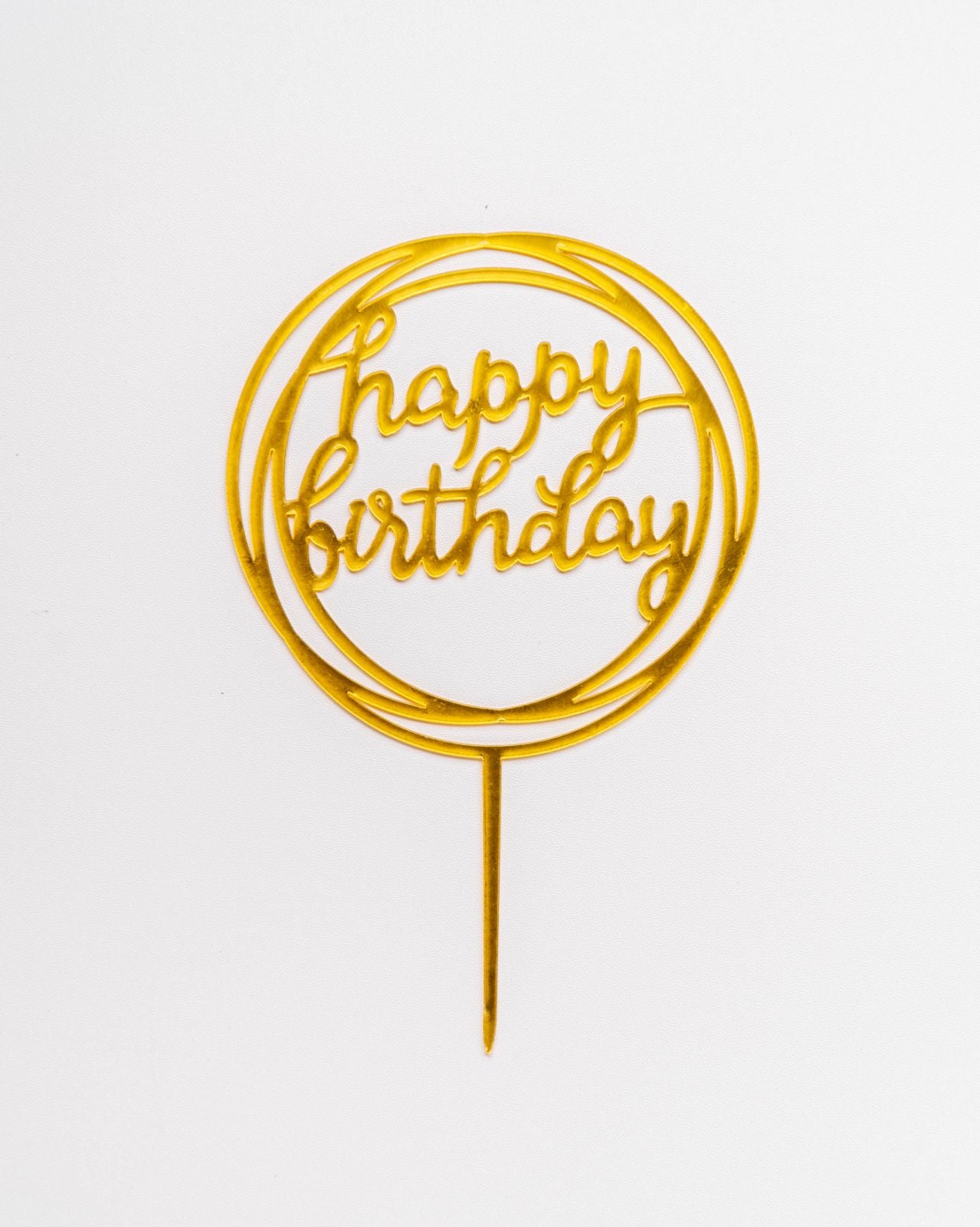 Birthday Cake Topper – Indulge Patisserie PH