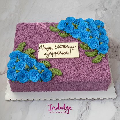 Ube Cake (12 by 16 inches Rectangle)