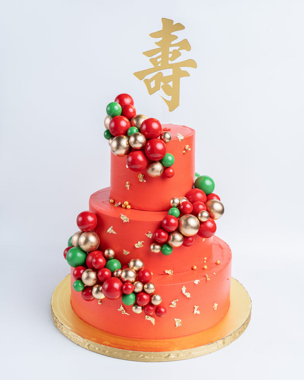 Custom Cake — Three Tier