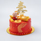 Chinese Birthday Cake - Angkong, Gold Ingots, Bars and Coins