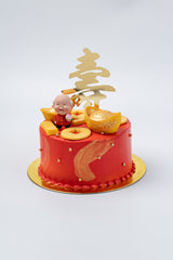 Chinese Birthday Cake - Angkong, Gold Ingots, Bars and Coins — photo 3
