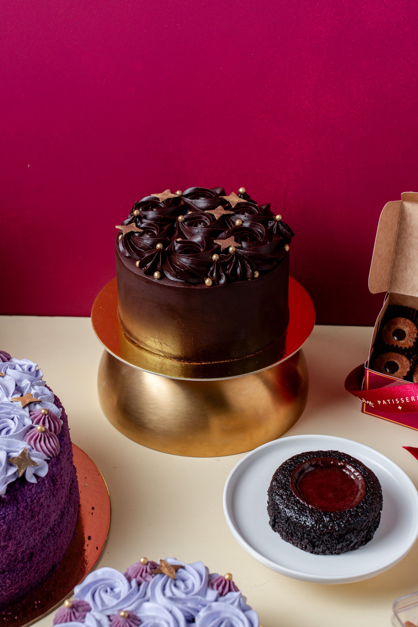 Chocolate Rose Cake Christmas 2025