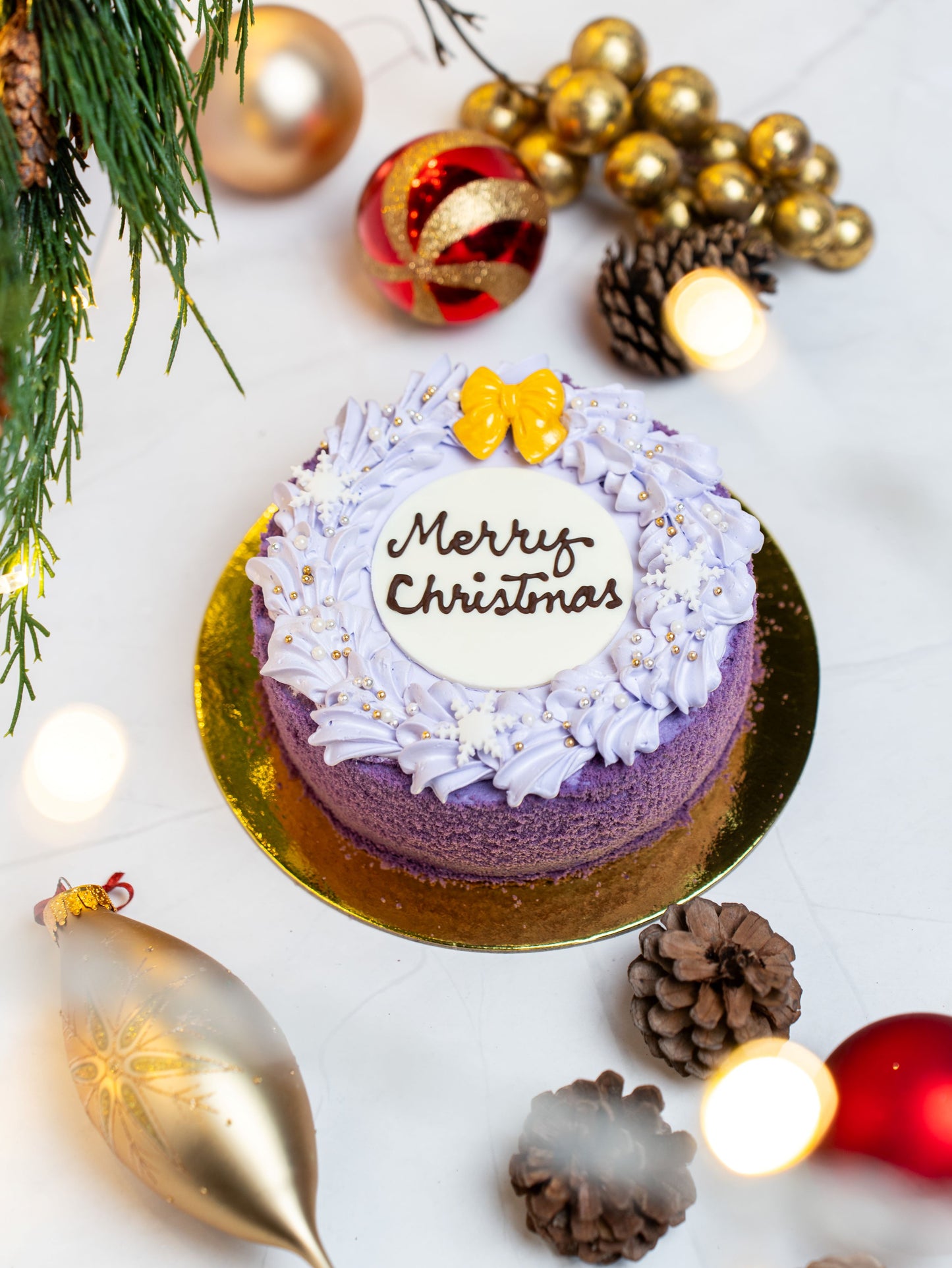 Ube Cake Christmas Edition 2024