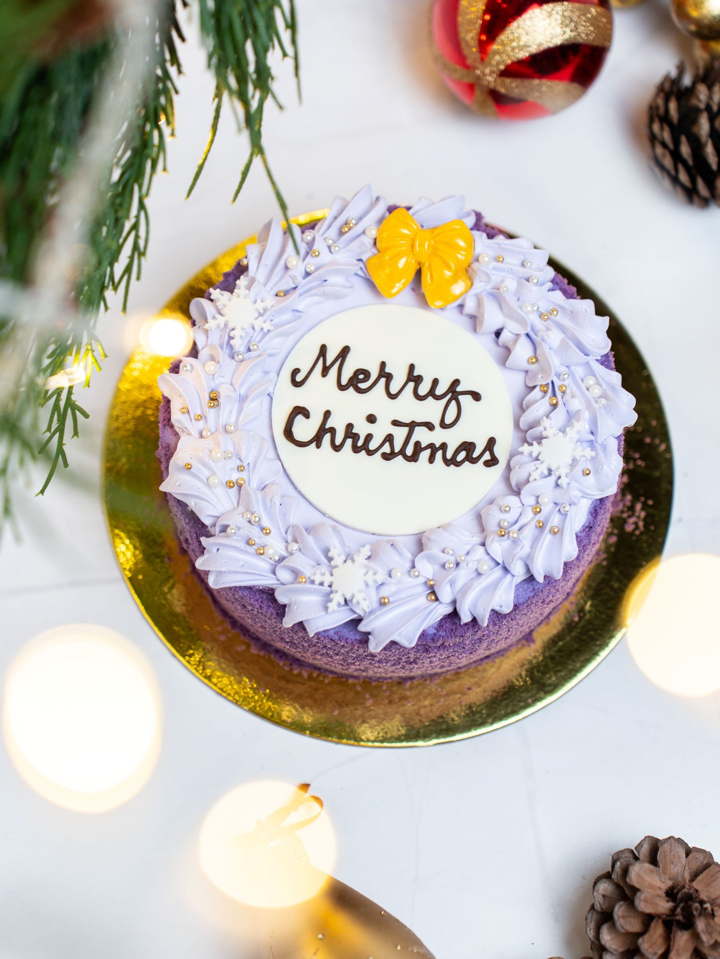 Ube Cake Christmas Edition 2024