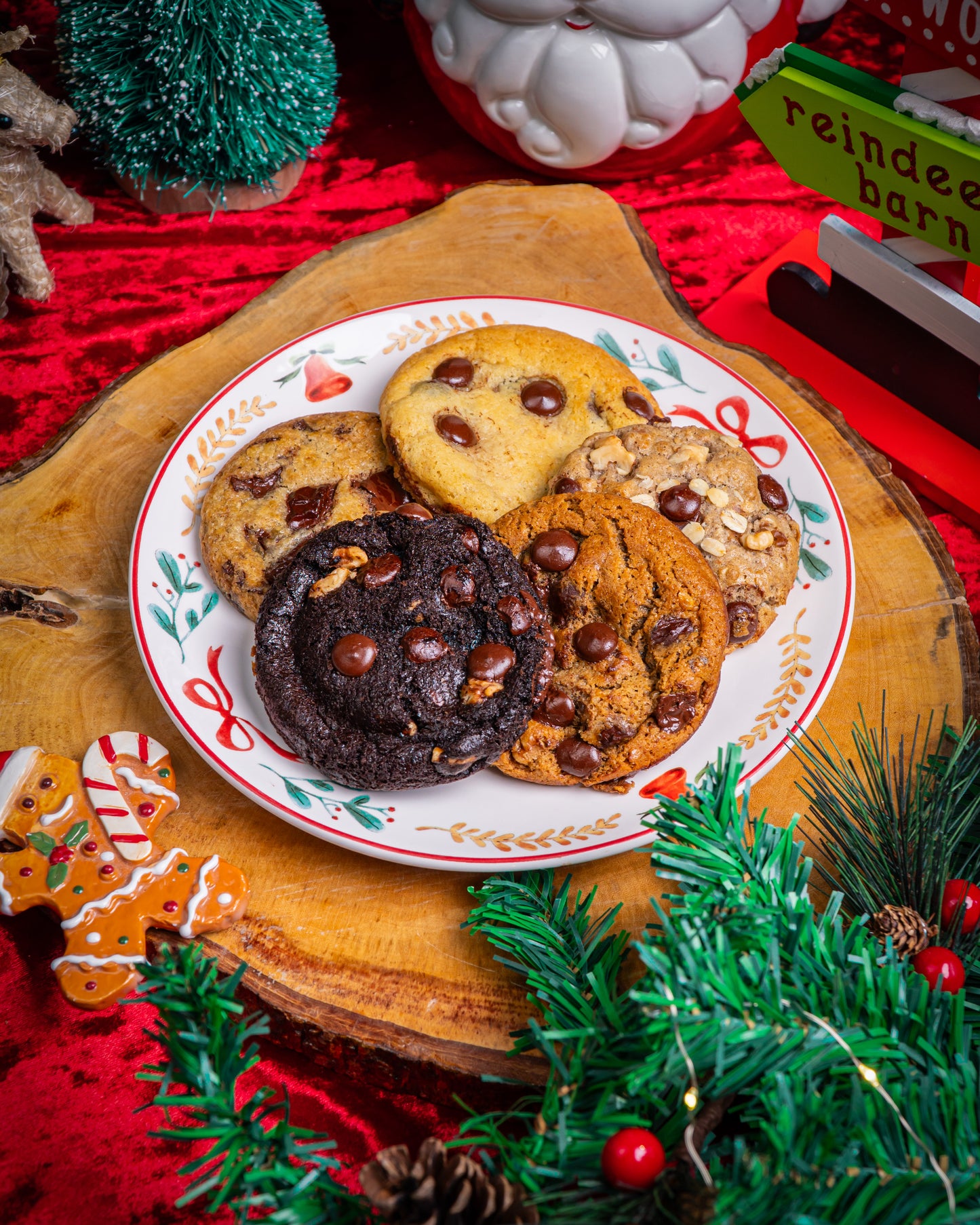 Assorted Christmas Cookies Box