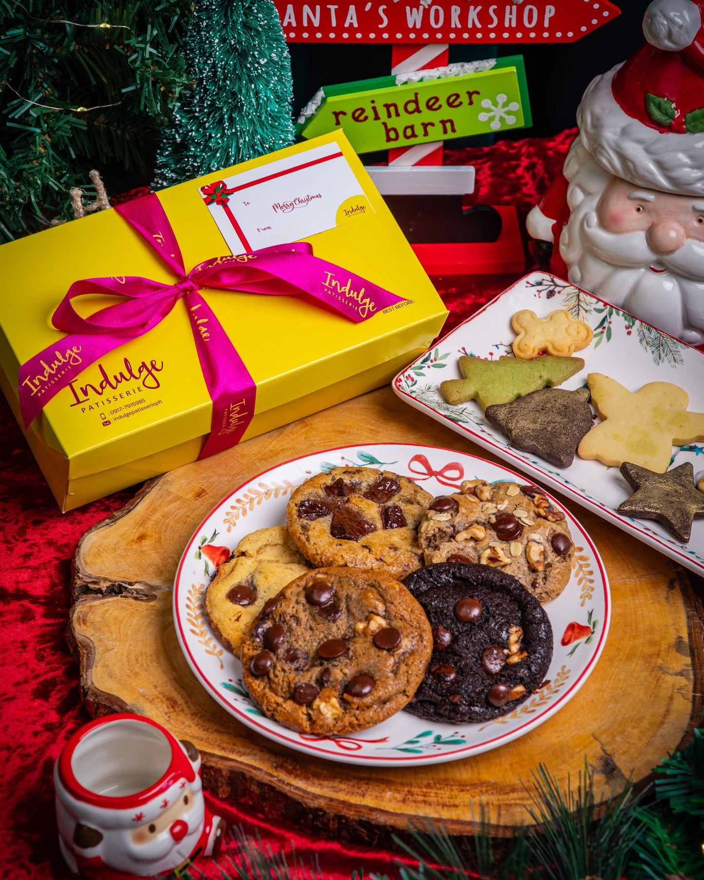 Assorted Christmas Cookies Box