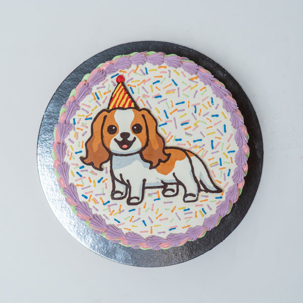 Custom Character Cake — Printed / Piped