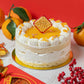 Orange Mascarpone Chantilly Cake