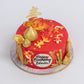 Chinese Birthday Cake - Chinese Long Life Peaches/Koi/Bamboo