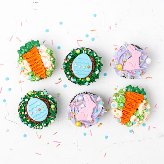 Carrot Cupcakes Easter Edition
