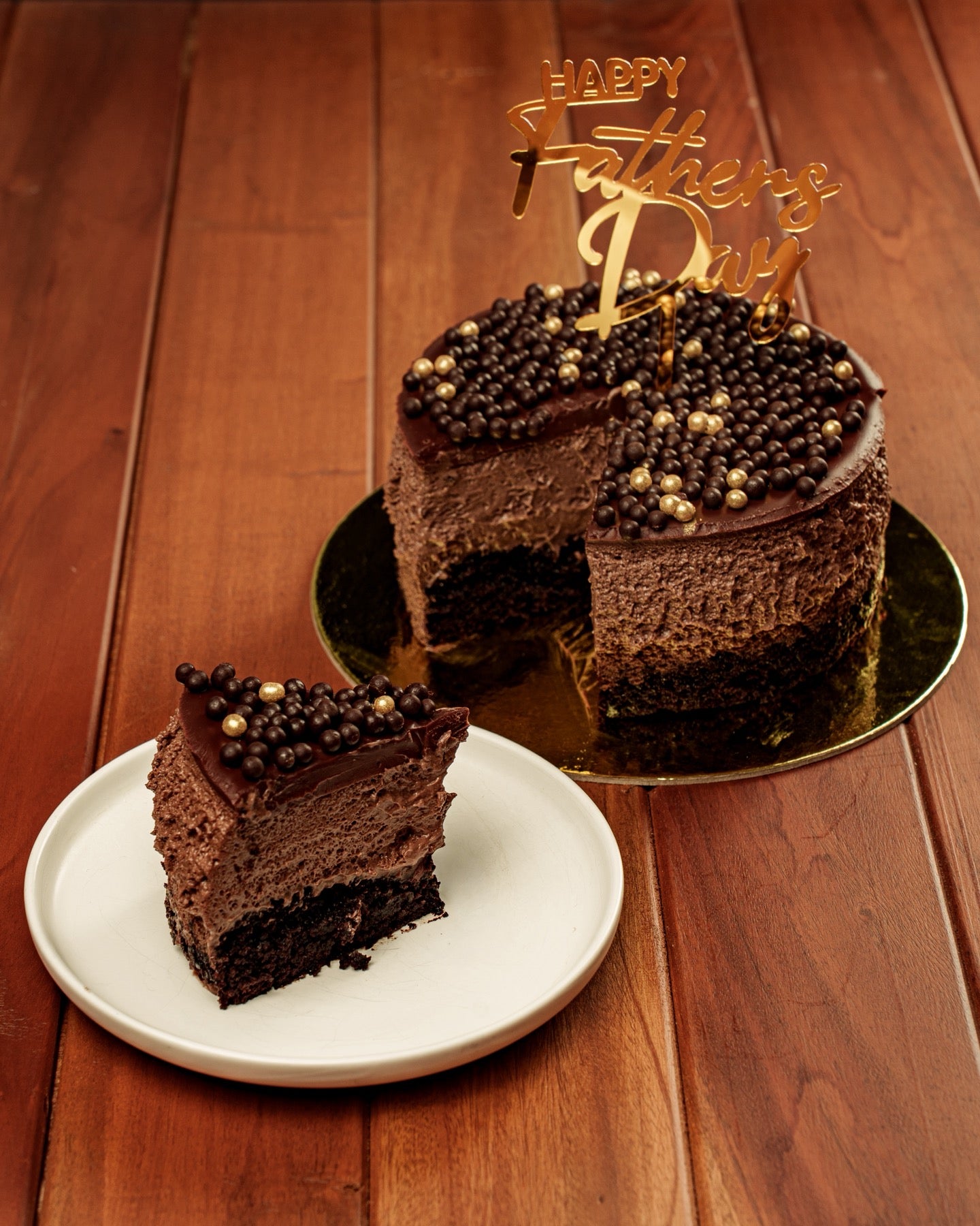 Chocolate Caviar Cake