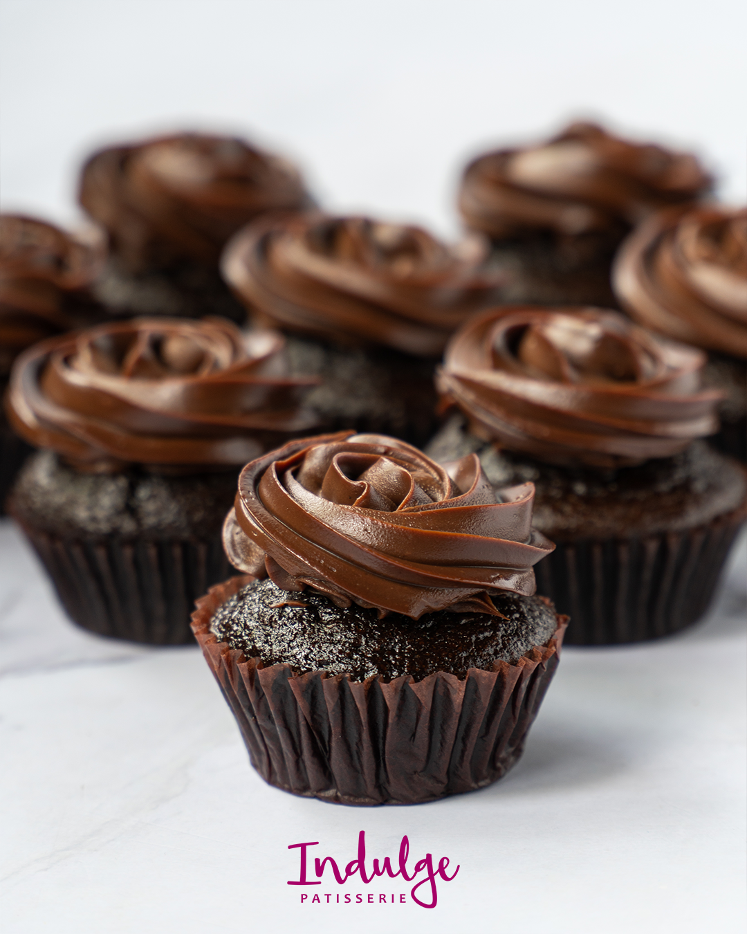 Chocolate Ganache Cupcakes