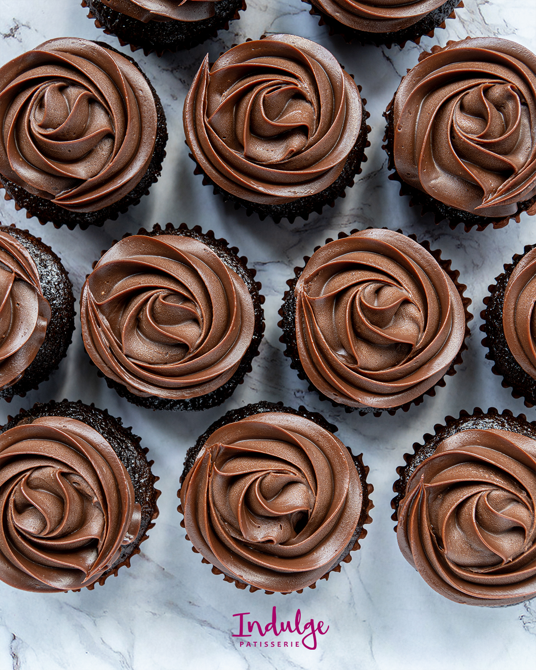 Chocolate Ganache Cupcakes