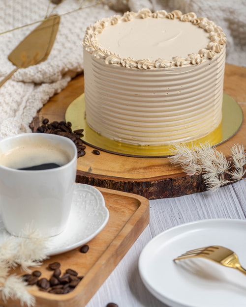 Sugar-Free Mocha Caramel Cake