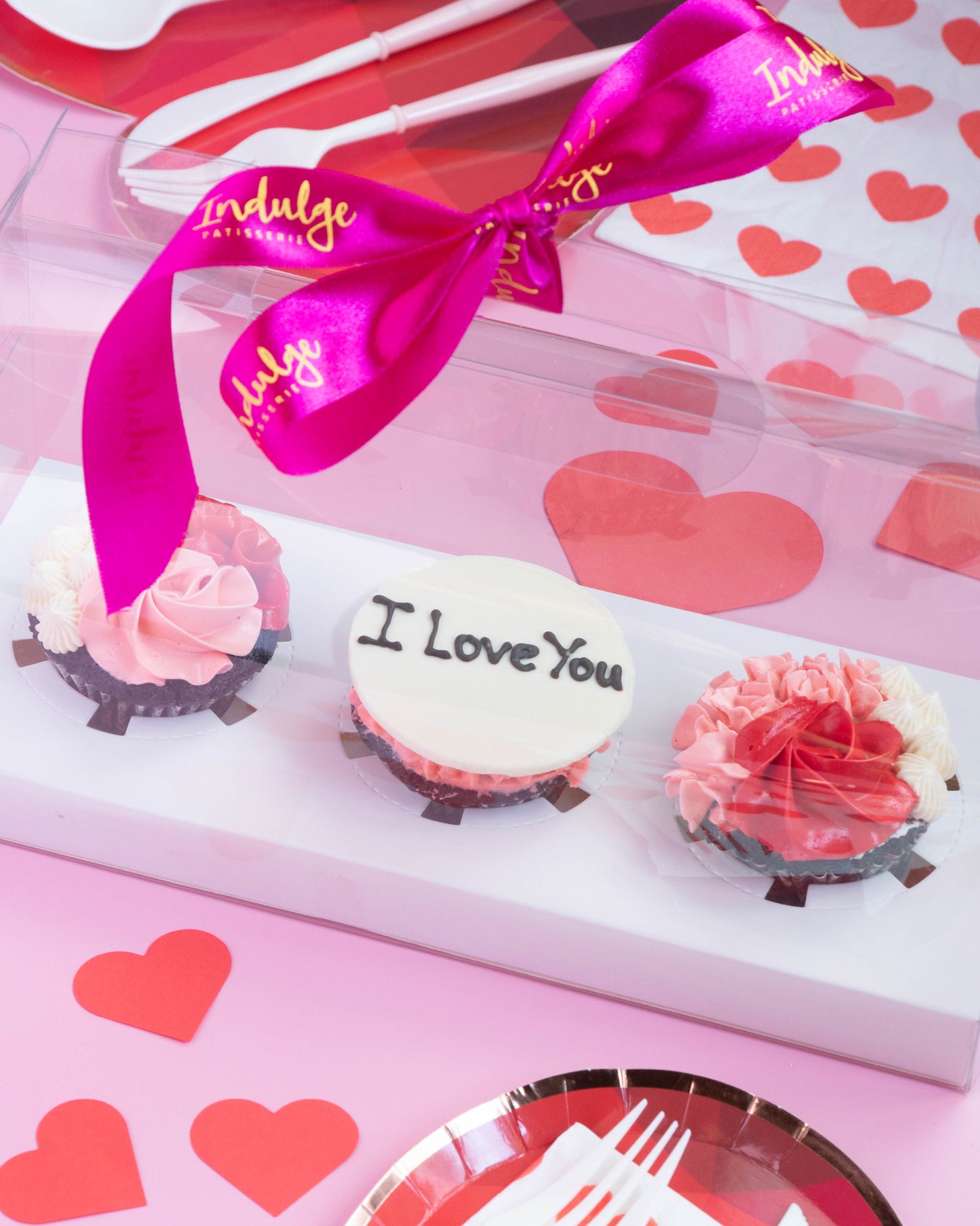 Sweet Valentine Chocolate Cupcakes