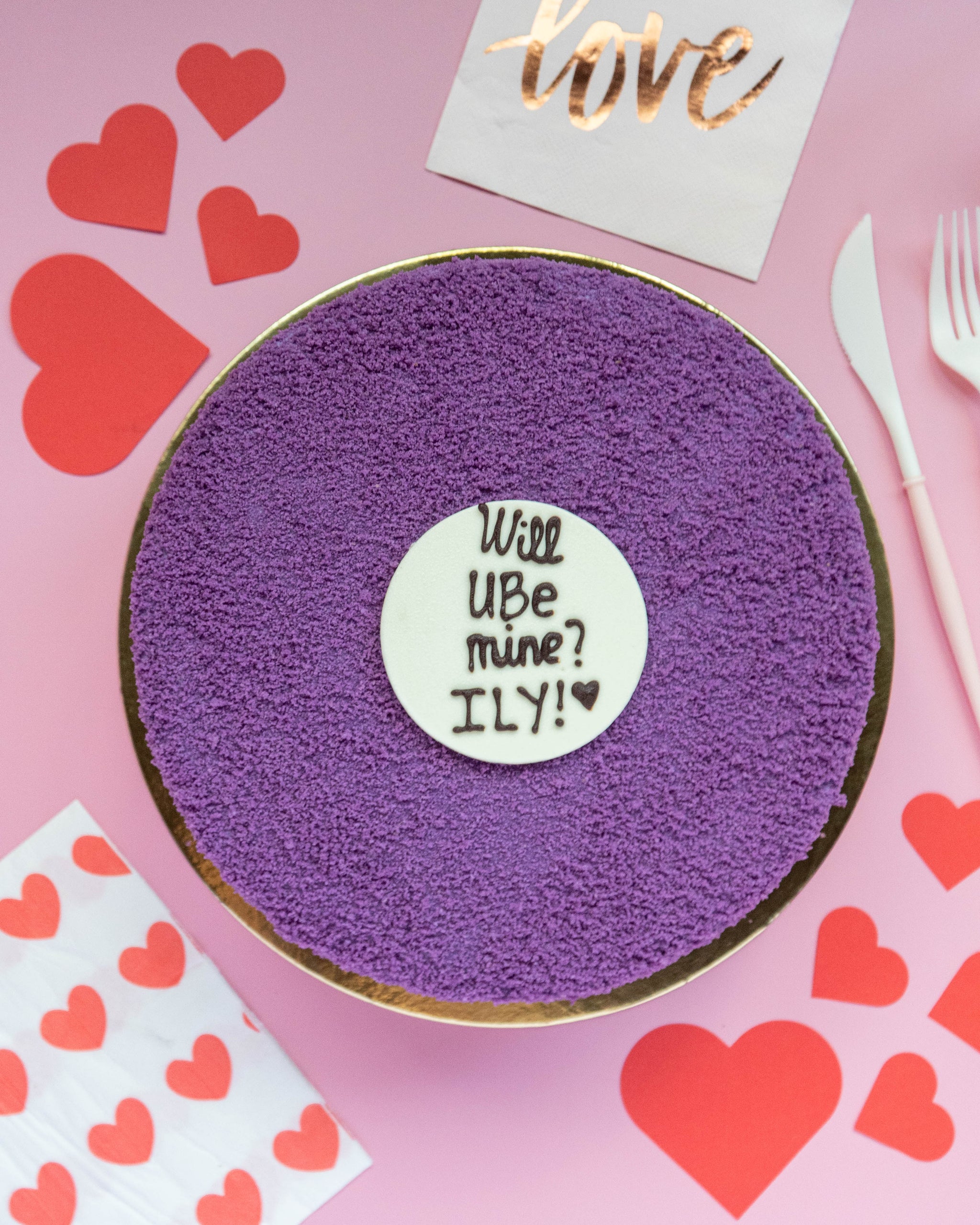 Ube Cake (9 inches Round) – Indulge Patisserie PH